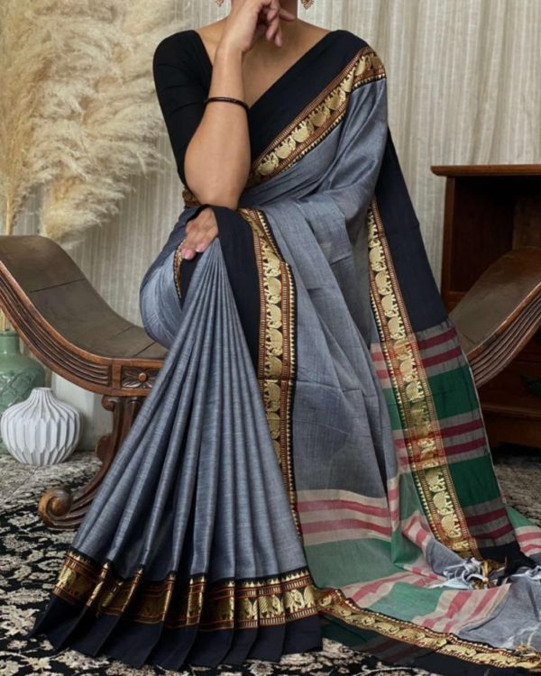bluish grey saree copy_adobespark