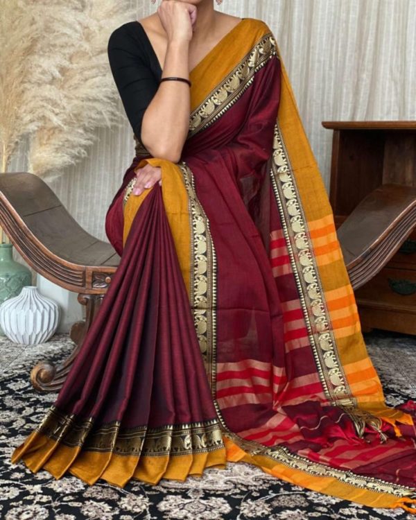 maroon saree_adobespark