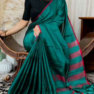 Narayanpet Cotton Saree|Green