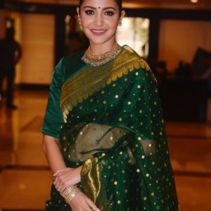 Exclusive chanderi katan silk saree|Handloom |Green